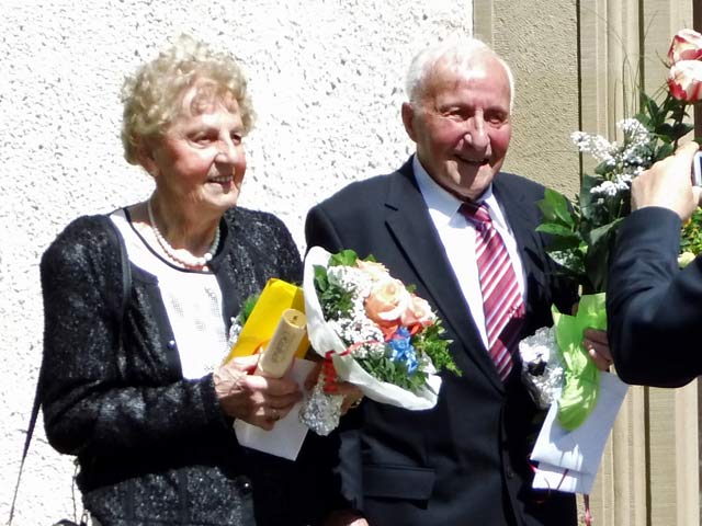 Eiserne Hochzeit in Riedbach - 65 gemeinsame Jahre