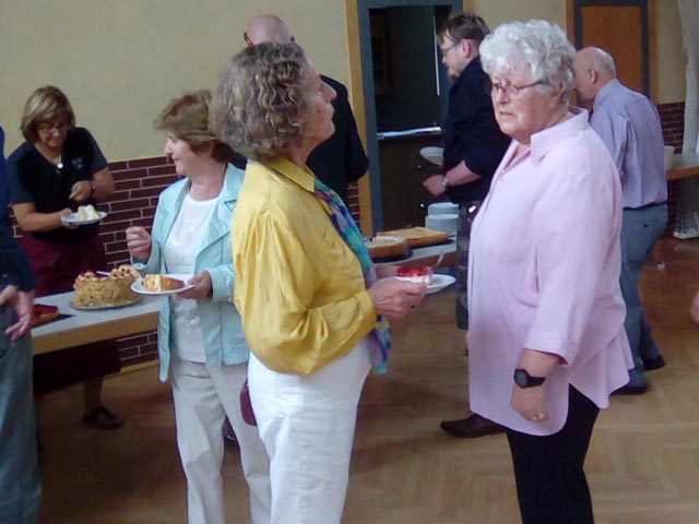 65 Jahre Patenschaft Bartenstein/Bartenstein (Ostpreußen) - Rose-Marie Nauber und Frau von der Groeben
