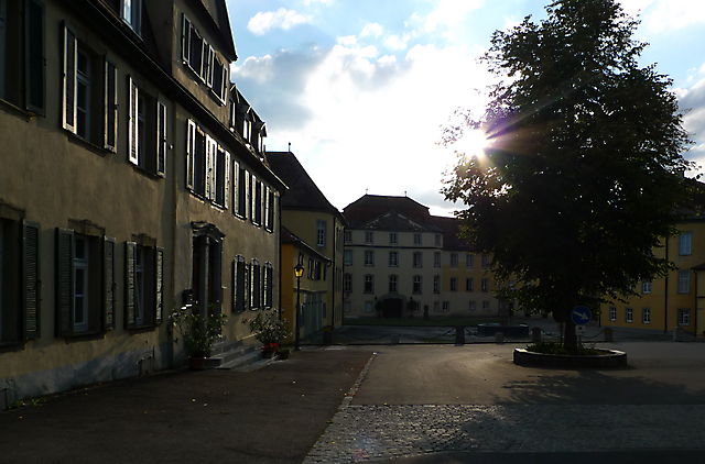 Abend am Schloss