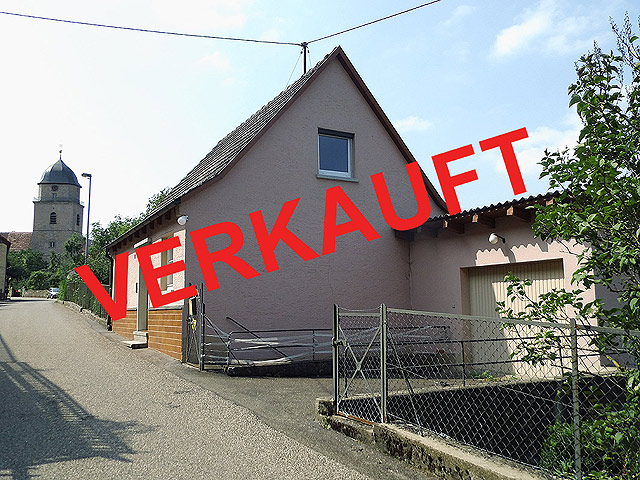 Schnuckeliges kleines Haus / Ferienhaus / Wochenendhaus in Bartenstein zu verkaufen