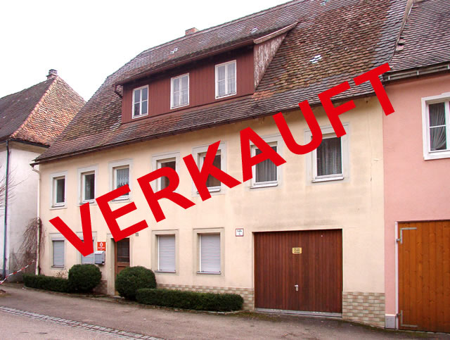 Wohnhaus in Bartenstein zu verkaufen