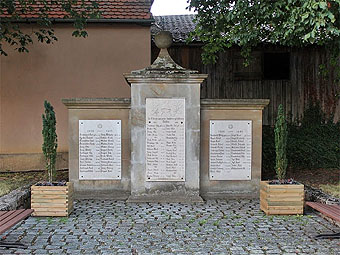Kriegerdenkmal in Bartenstein
