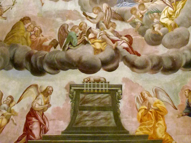 Bartensteiner Kirche - Deckengemälde von Lazaro Maria Sanguinetti