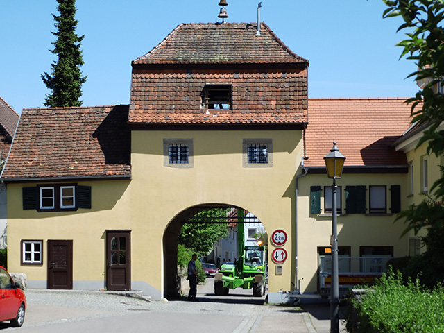 Riedbacher Tor Turmuhrerneuerung