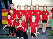 TSV-Bartenstein - Kinderturnen - Hallenmannschaftswettbewerbe in Marktlustenau 2015